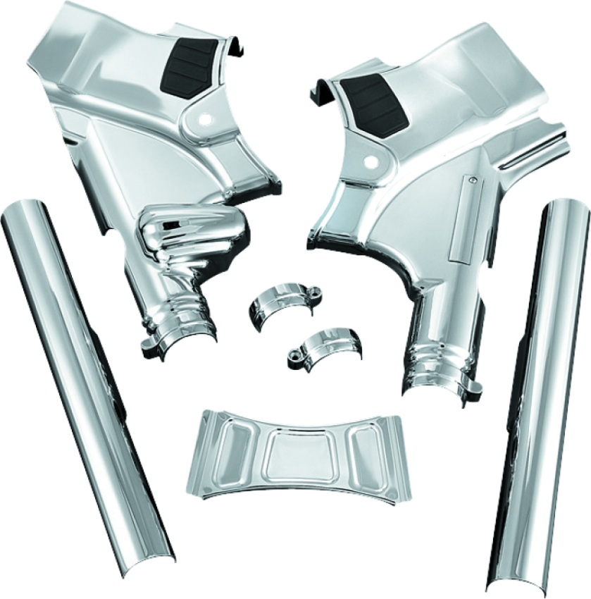 Kuryakyn 7832 Neck Cover For 09-13 Touring Models Chrome
