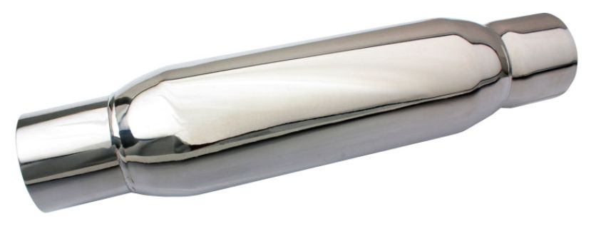 MOROSO MOR94055 S/S Spiral Flow Muffler - 3in Polished