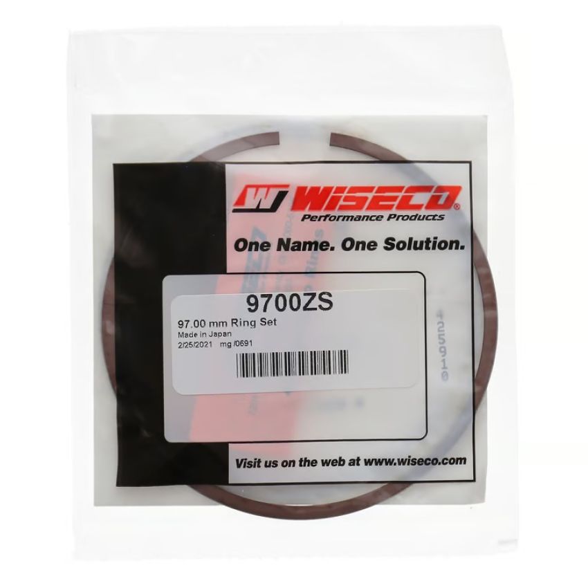 Wiseco 9700ZS Wiseco Piston Ring Set, 4 Cycle, 97.00 MM Bore