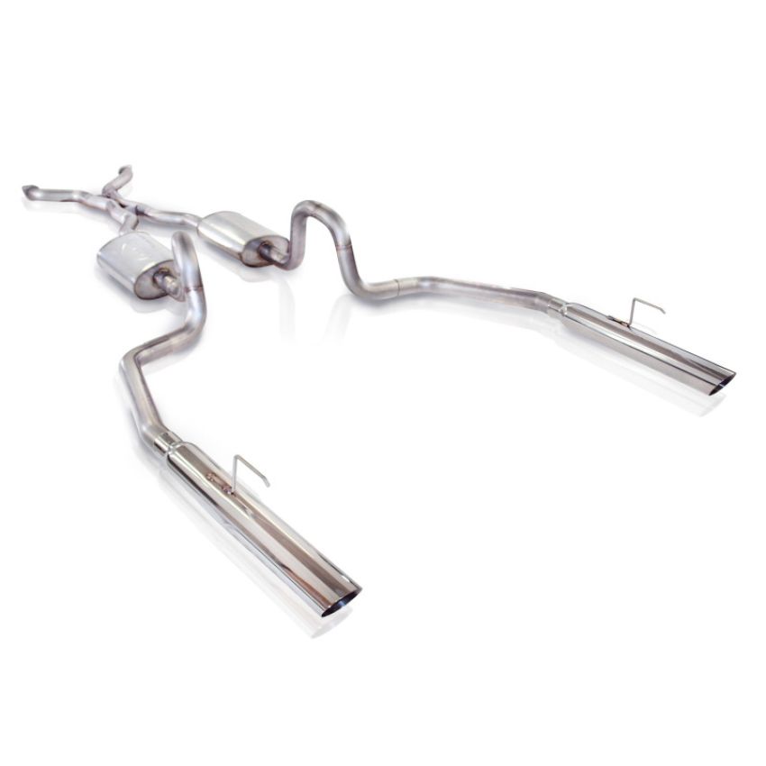 Stainless Works CRVIC03CBLMF 2003-11 Crown Victoria/Grand Marquis 4.6L 2-1/2in Exhaust S-Tube Mufflers