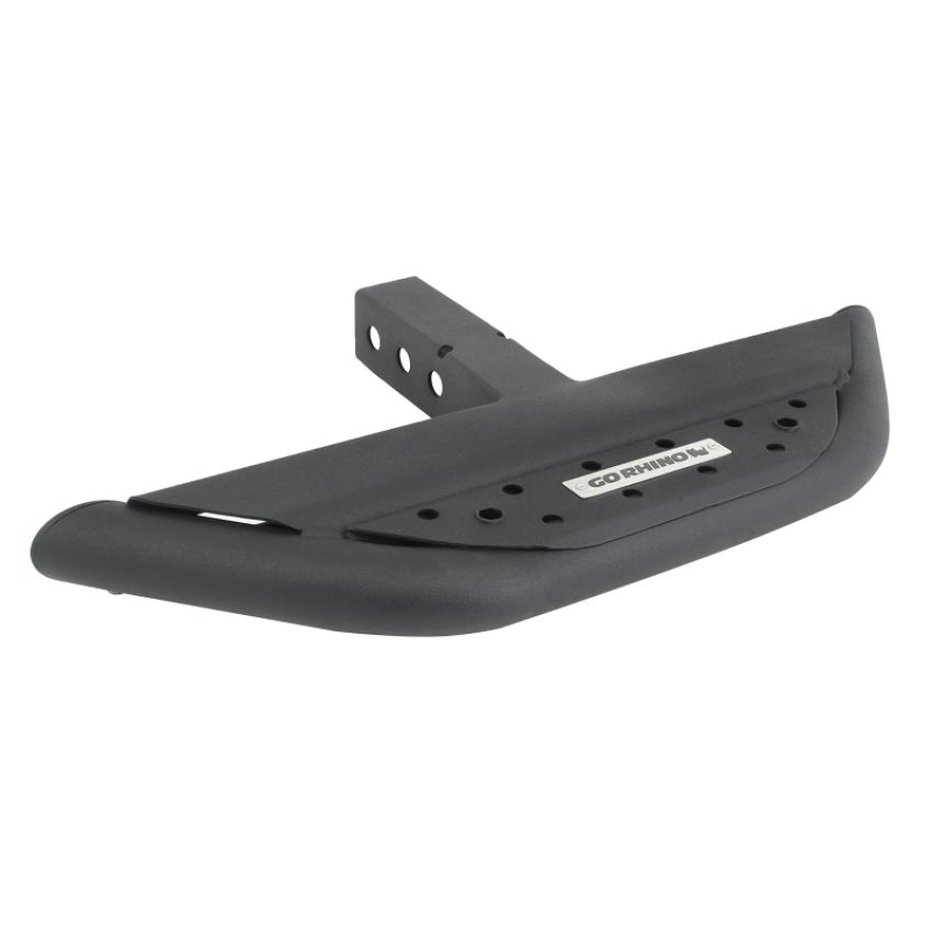 Go Rhino DSS618T Dominator Xtreme Hitch Step (2in Receivers)  - 18in Long - Tex. Blk