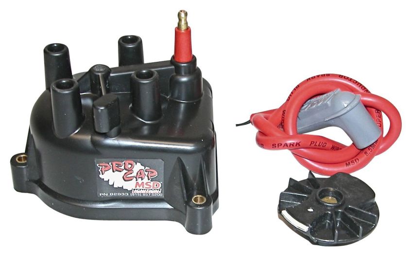 MSD IGNITION MSD82933 Cap & Rotor Kit - 94-01 Acura Integra GSR