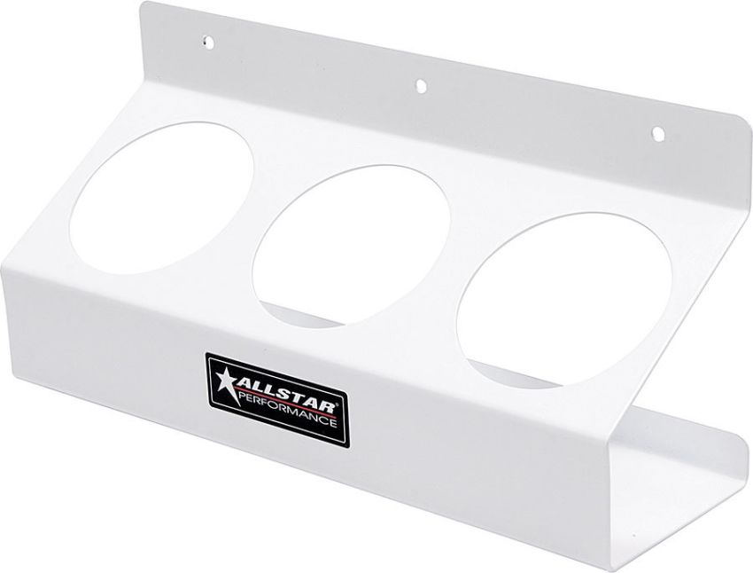ALLSTAR PERFORMANCE ALL12201 Aerosol Can Holder White 3 Hole