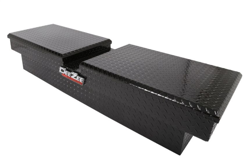 Dee Zee DZ8370B Deezee Universal Tool Box - Red Crossover - Double Black BT Full Size