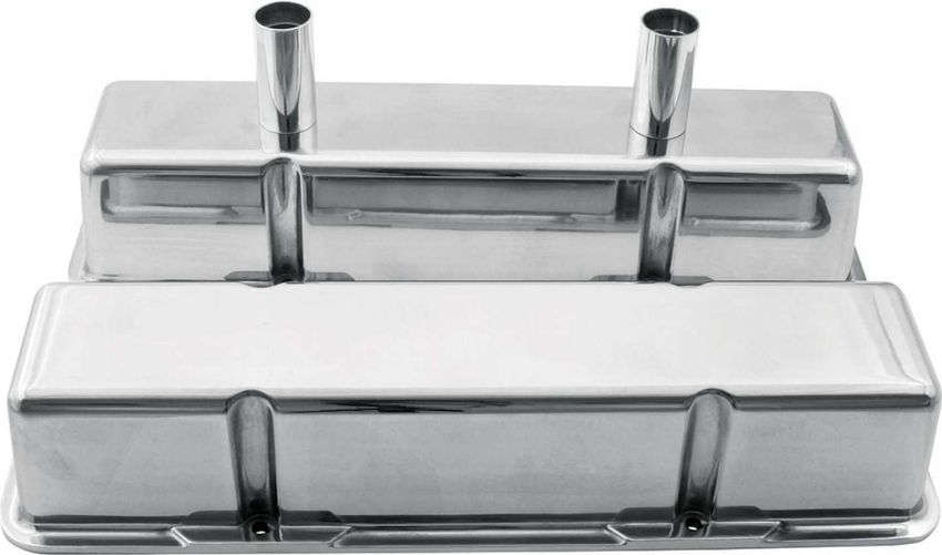 ALLSTAR PERFORMANCE ALL26139 Valve Covers SBC Alum w/Tubes