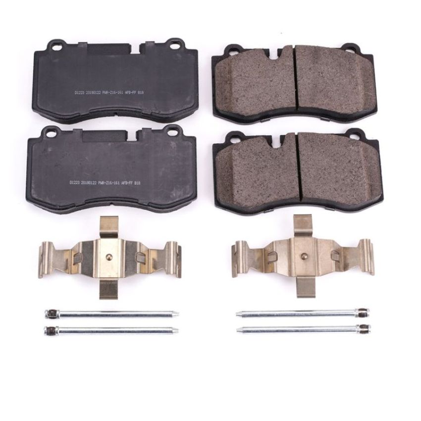 PowerStop 17-1223 PowerStop - Z17 Low-Dust Ceramic Brake Pads with Hardware