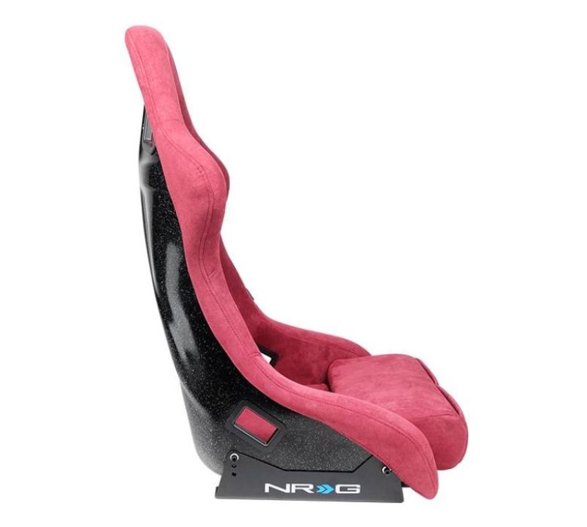 NRG FRP-303MAR-PRISMA FRP Bucket Seat PRISMA Edition - Medium (Maroon/ Pearlized Back)