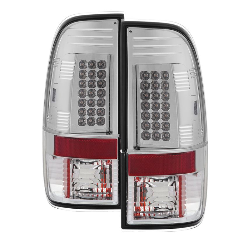 SPYDER 5003478 LED Tail Lights - Chrome