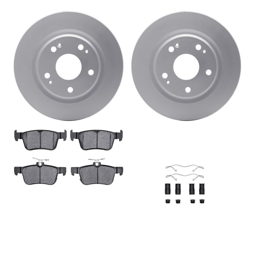 Dynamic Friction 6512-59507 Rotor Kit