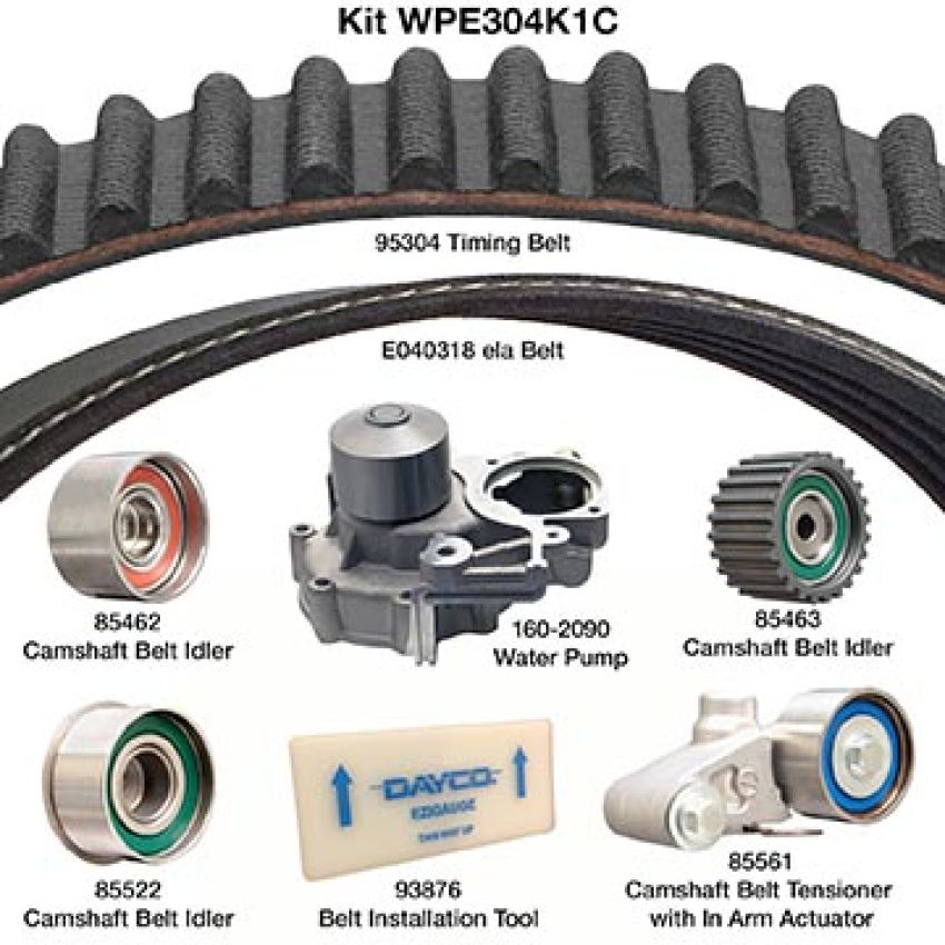 Dayco WPE304K1C Water Pump Kit
