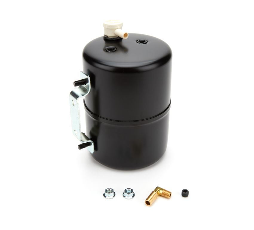 RACING POWER CO-PACKAGED RPCR9970 Black  Steel Vacuum Sys tem Reservoir Tank