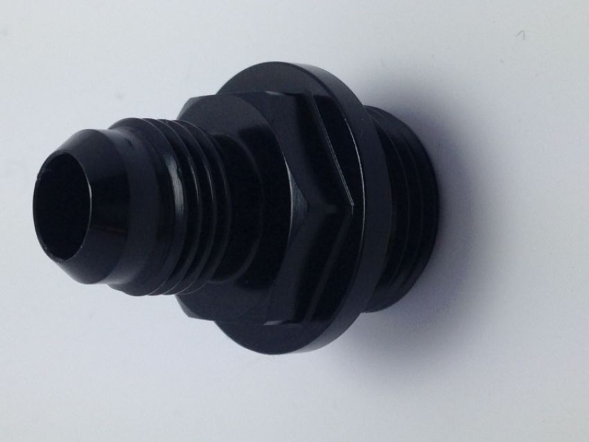 FRAGOLA FRG491945-BL Carb Adapter Fitting #6 x 3/4-16 ORB Short