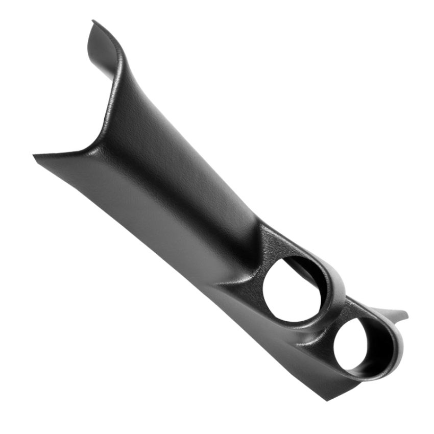 AutoMeter 22260 GAUGE MOUNT, A-PILLAR, FULL, DUAL, 2 1/16