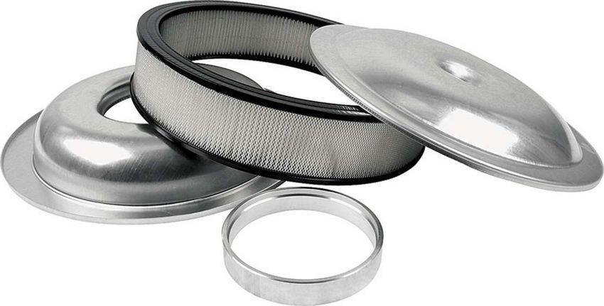 ALLSTAR PERFORMANCE ALL25910 LW 14in A/C Kit Plain 3in Paper Element