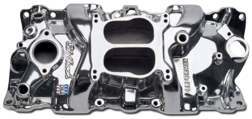 Edelbrock 21011 Performer Manifold Polished