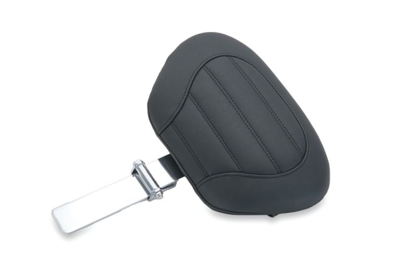 Mustang Motorcycle 79597 Mustang 15-21 Harley Freewheeler Standard Touring Deluxe Driver Backrest - Black