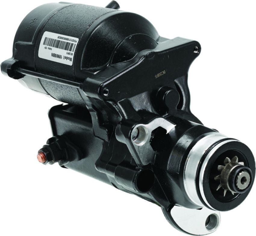 Bikers Choice 215141 07-17 Big Twin 06 Dyna Except M-8 Black 1.4KW Starter