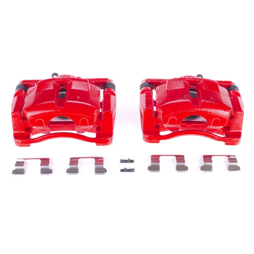 PowerStop S7120 Red Powder Coated Calipers