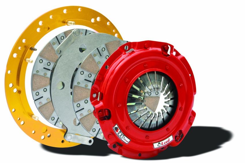 McLeod Racing 6305507M McLeod RXT Street Twin Aluminum LS Eng 1-1/8 X 26 Spl Brz Facing 6 Bolt Crank 168