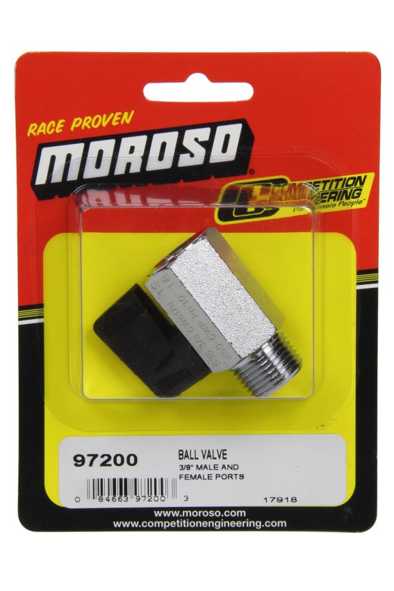 MOROSO MOR97200 Ball Valve 3/8npt Male to 3/8npt Female