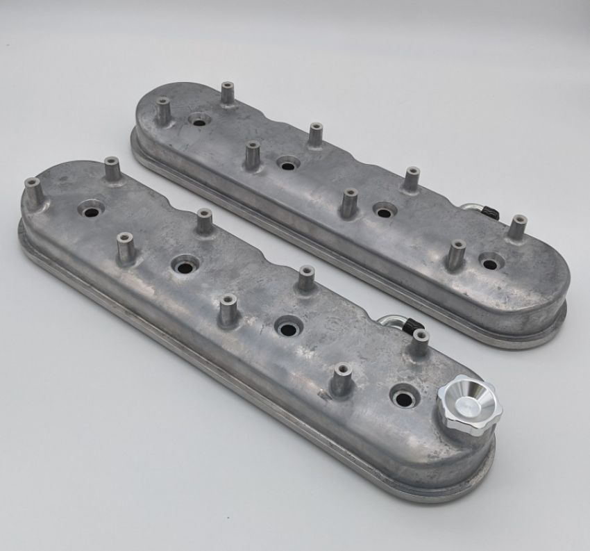 Granatelli Motor Sports 640360 Cast Valve Covers For Ls