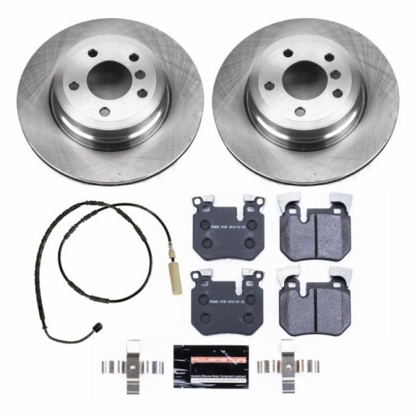 PowerStop TDBK6007 Track Day High-Performance Brake Pad and Rotor Kit