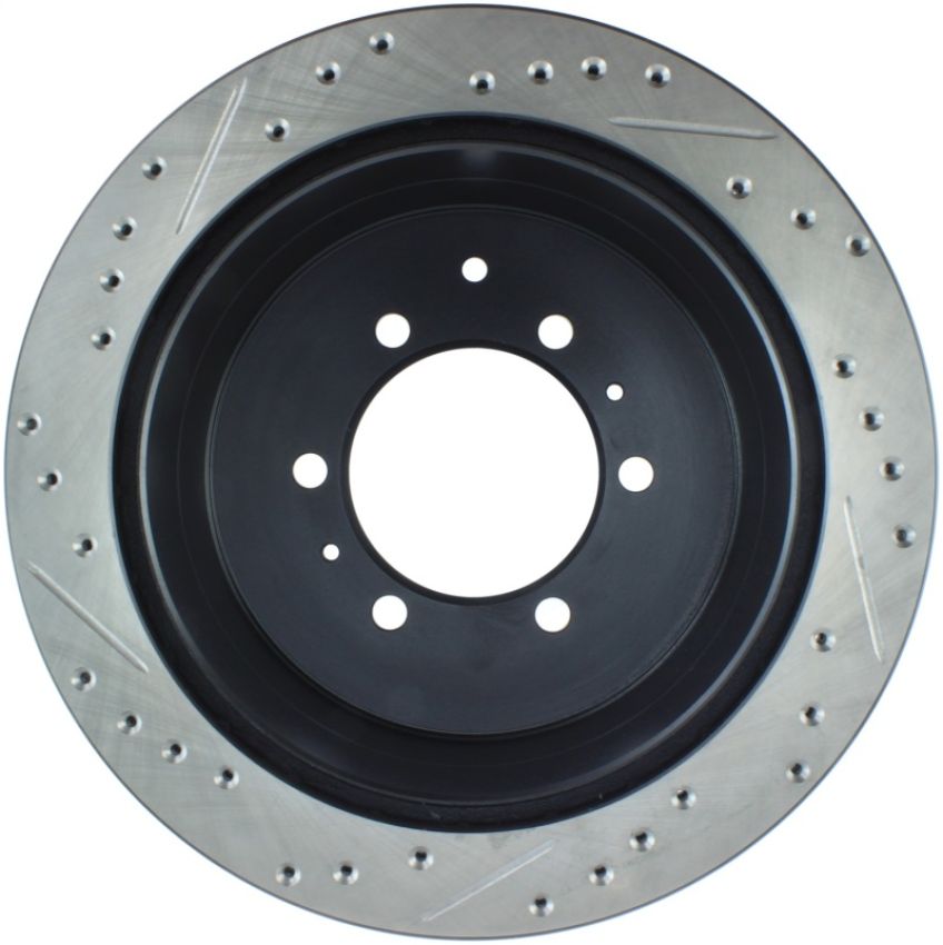 Stoptech 127.44094L Slotted & Drilled Sport Brake Rotor