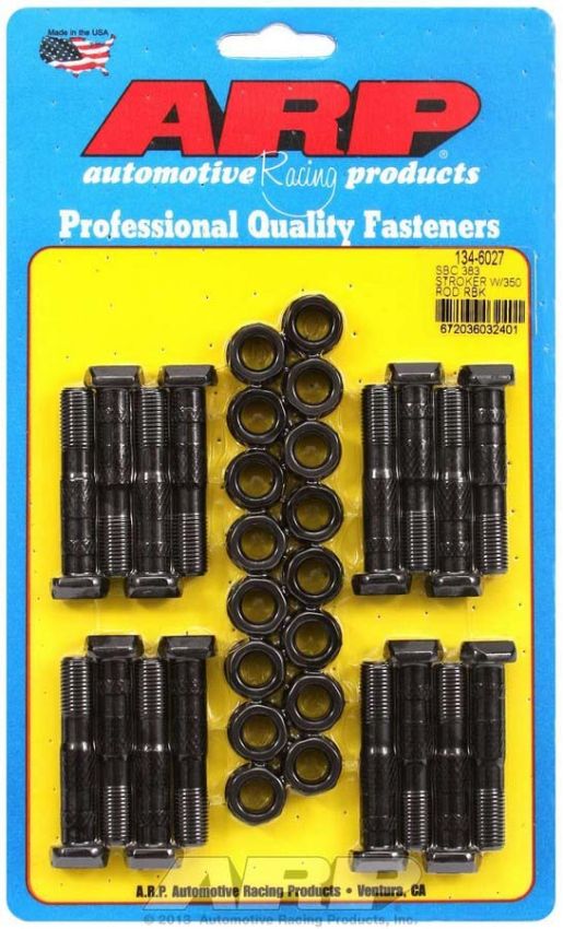 ARP ARP134-6027 SBC Rod Bolt Kit - Fits 383 Stroker