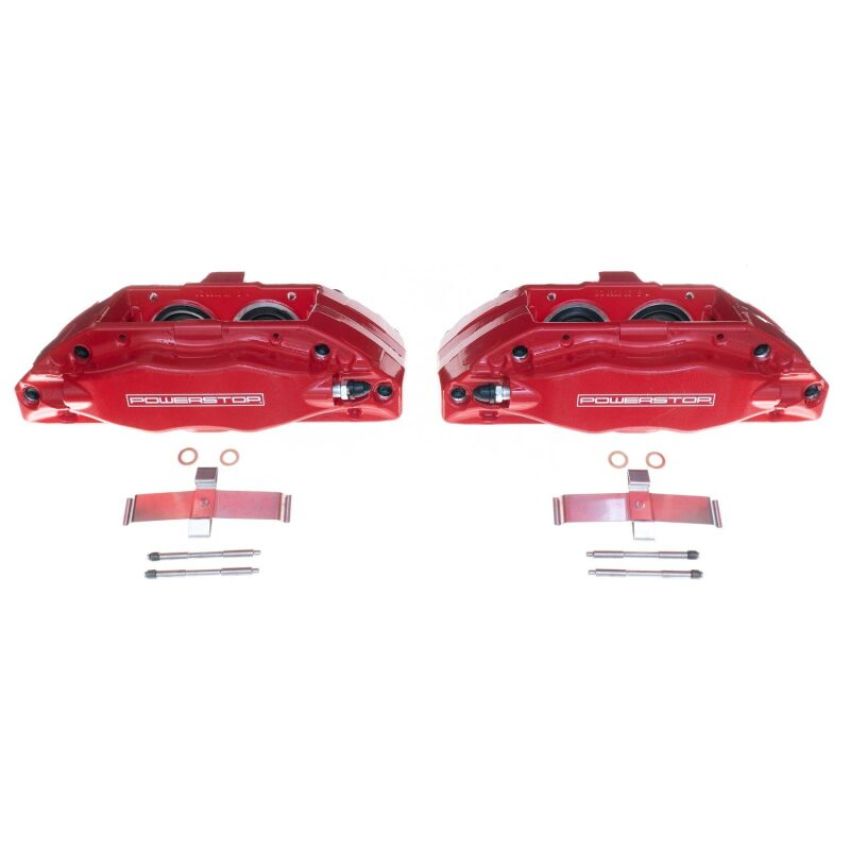 PowerStop S2892 Red Powder Coated Calipers