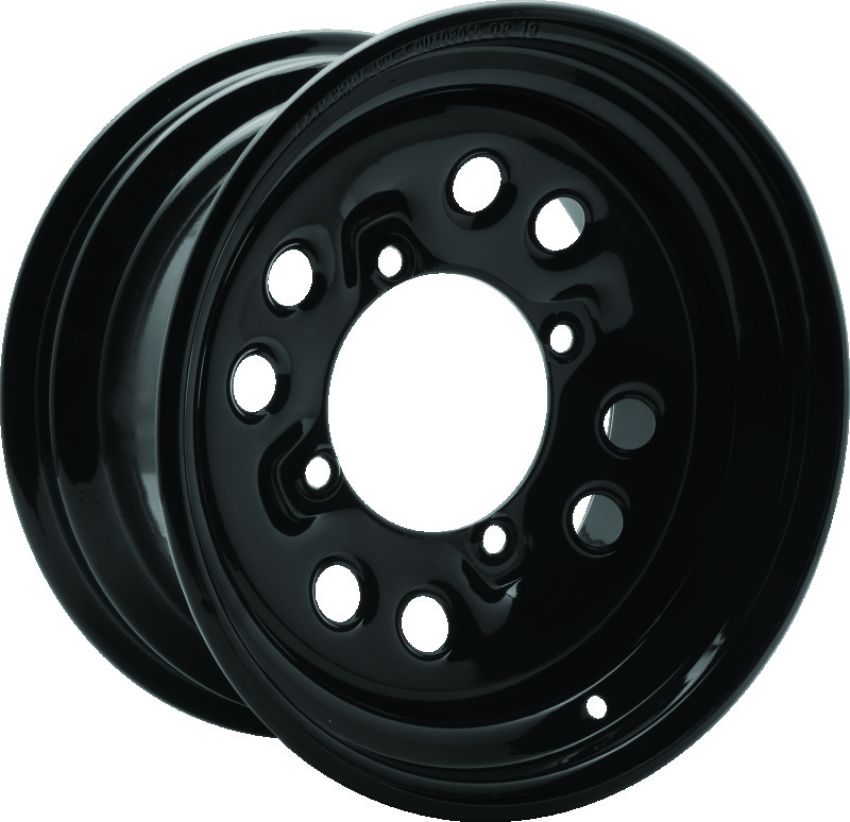 QuadBoss 608492 Steely Wheel 14X7 - 4+3 - 4/137