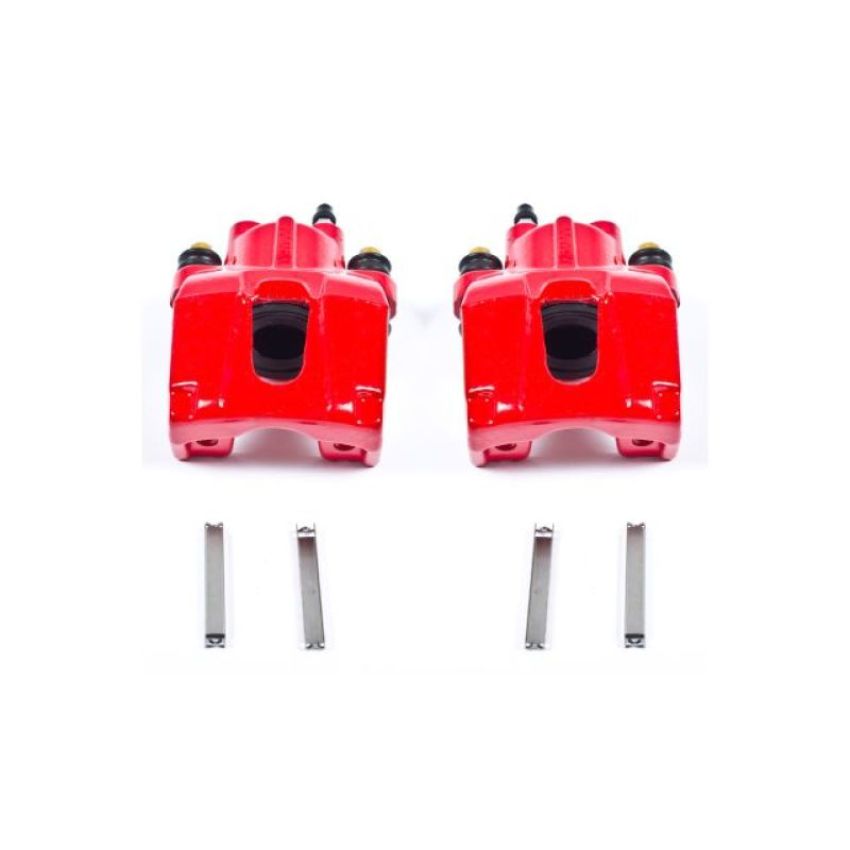 PowerStop S4998 Red Powder Coated Calipers