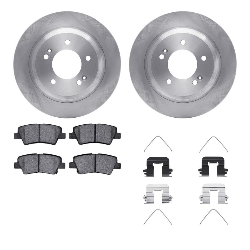 Dynamic Friction 6512-21099 Rotor Kit