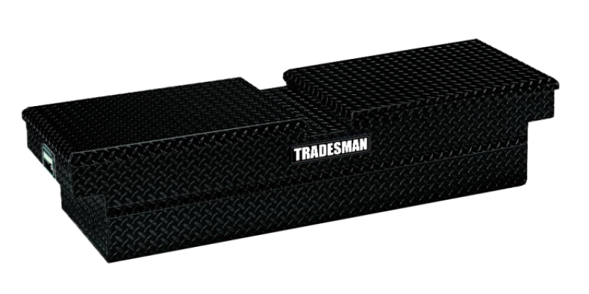 Tradesman 79150T Aluminum Gull Wing Cross Bed Truck Tool Box (70in.) - Black