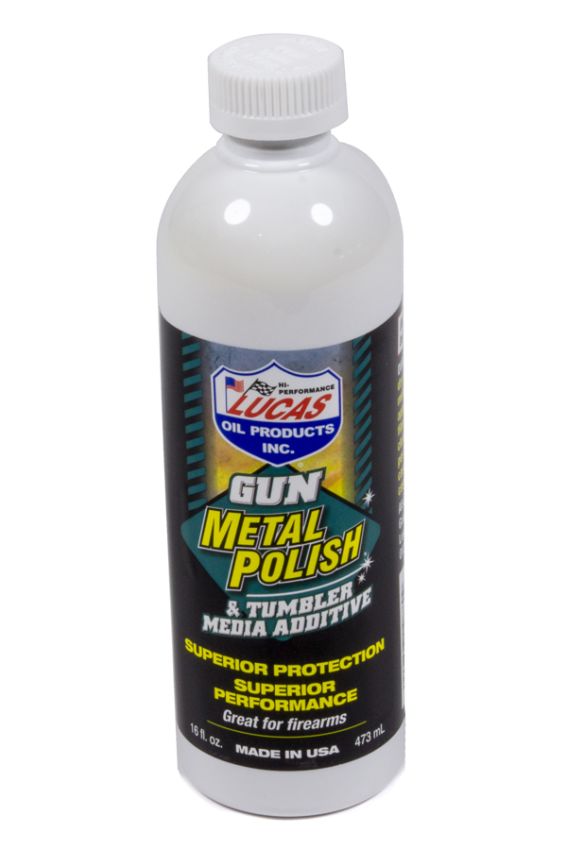 LUCAS OIL LUC10880 Gun Metal Polish 16 Oz