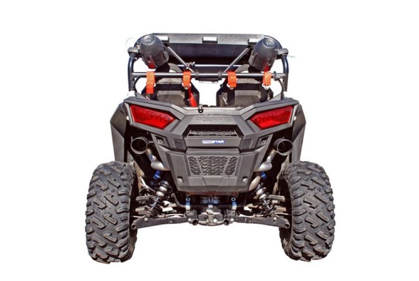 Gibson Performance Exhaust 98023 Polaris UTV Dual Exhaust; Stainless