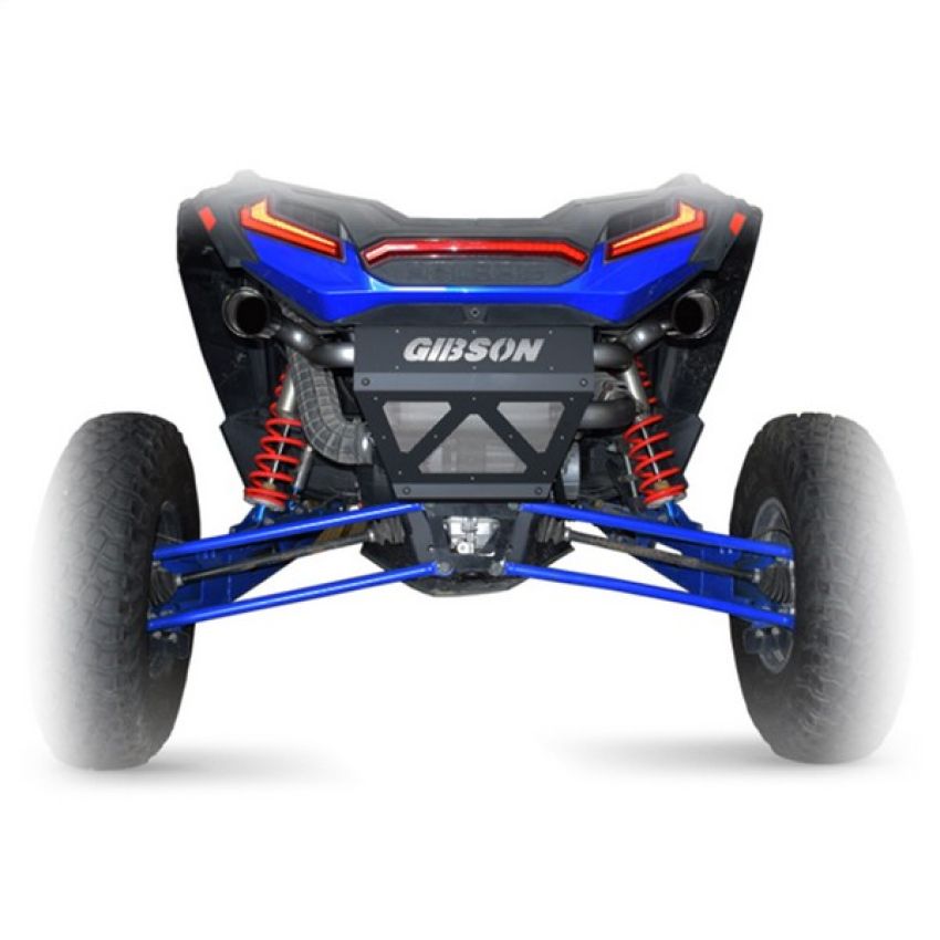 Gibson Performance Exhaust 98044 Polaris UTV Dual Exhaust; Stainless