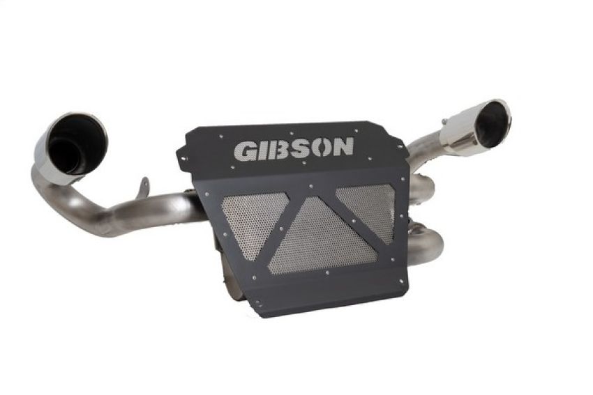 Gibson Performance Exhaust 98049 Polaris UTV Dual Exhaust; Stainless