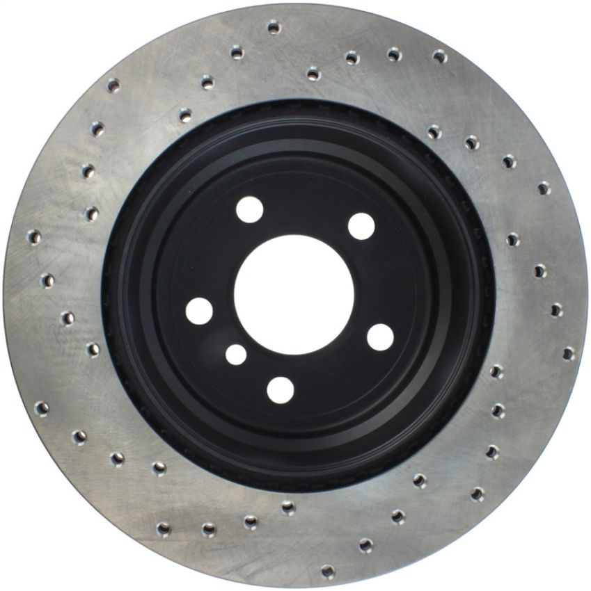 Stoptech 128.34097L Drilled Sport Brake Rotor
