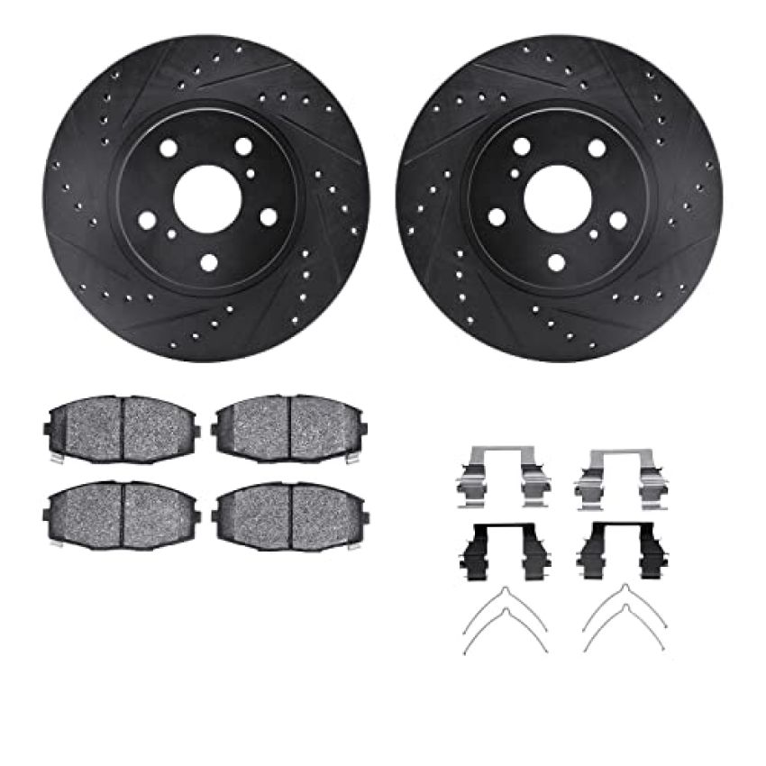 Dynamic Friction 8512-76021 Rotor Kit