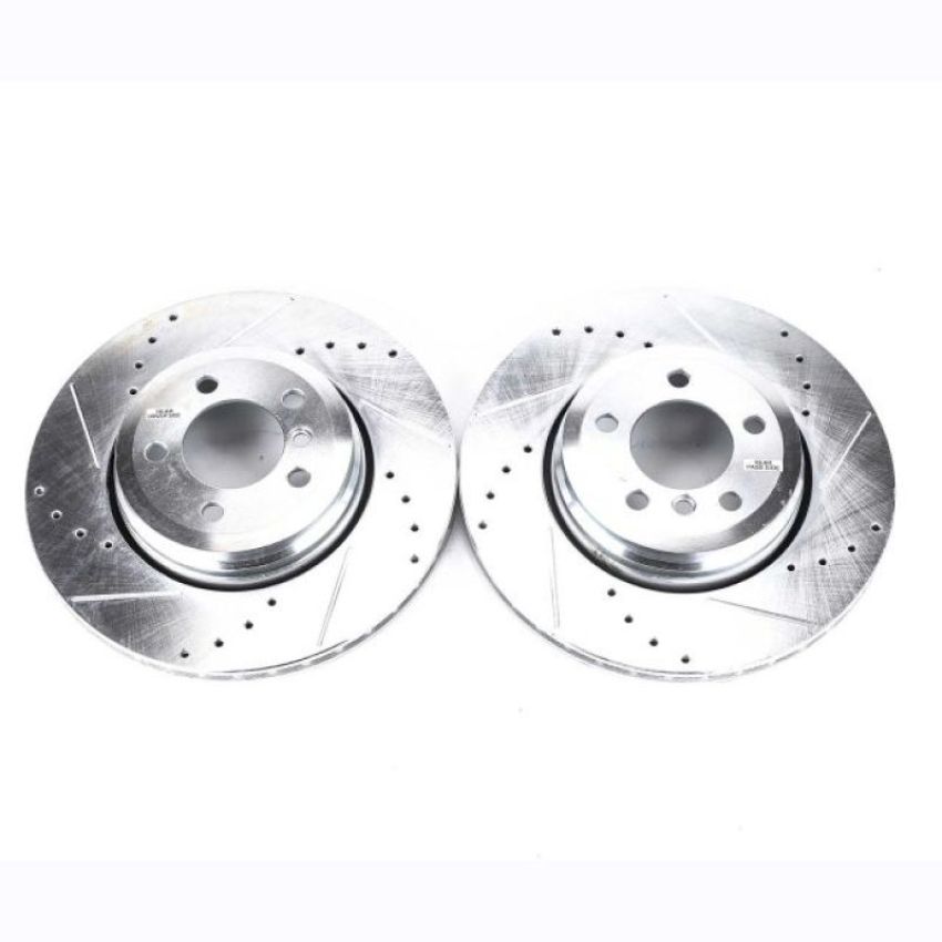 PowerStop EBR865XPR PowerStop Evolution Performance Drilled, Slotted & Plated Brake Rotor Pair