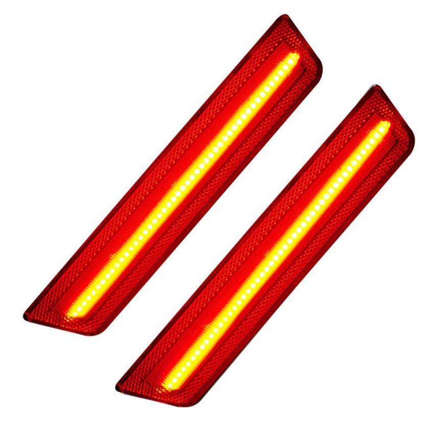 Oracle Lighting 9834-019 Concept Sidemarker Set, Clear - No Paint, Rear Set Only