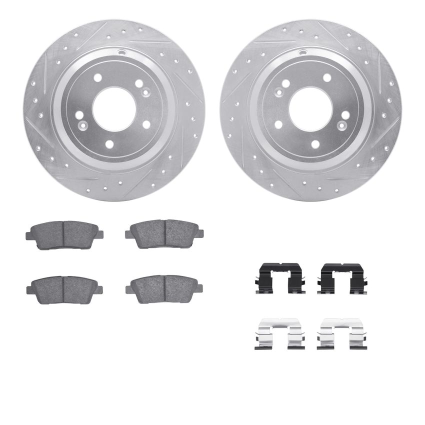 Dynamic Friction 7512-03081 Rotor Kit