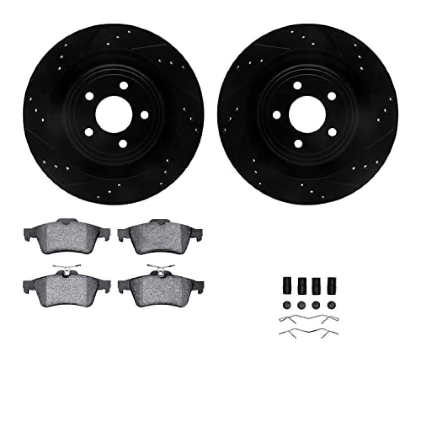 Dynamic Friction 8612-20011 Rotor Kit