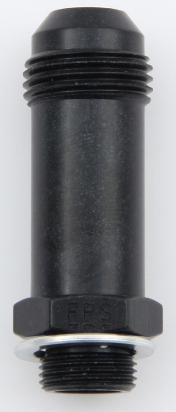 FRAGOLA FRG491966-BL Adapter Fitting #8 x 9/16-24 Holley Blk