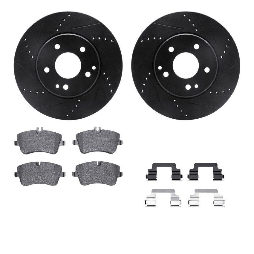 Dynamic Friction 8512-63335 Rotor Kit