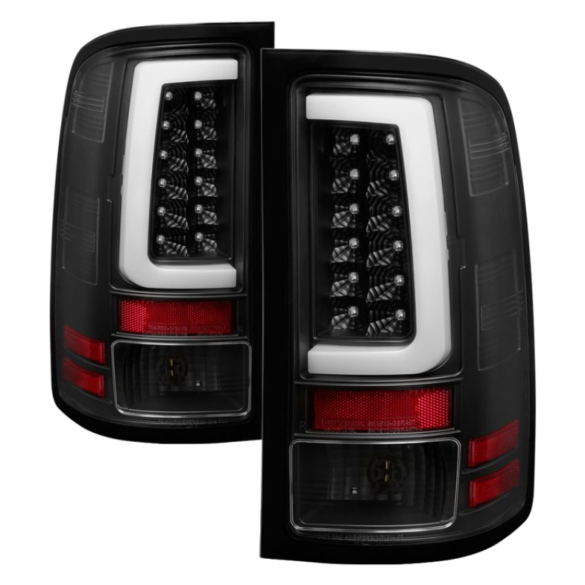 SPYDER 5084743 LED Tail Lights - Version 2 - Black
