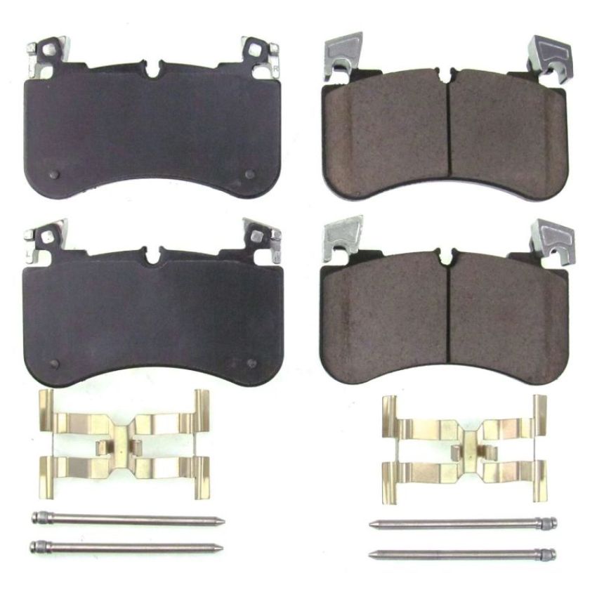 PowerStop 17-2184 PowerStop - Z17 Low-Dust Ceramic Brake Pads with Hardware