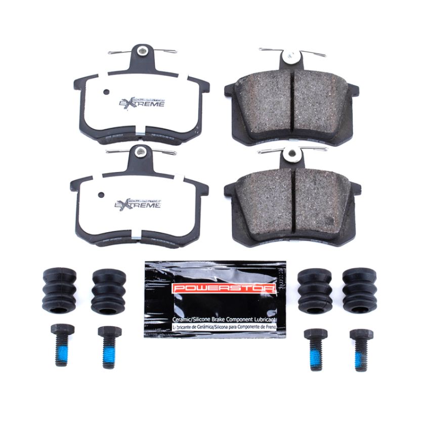 PowerStop Z26-228 PowerStop - Z26 Performance Carbon-Fiber Ceramic Brake Pads with Hardware Kit