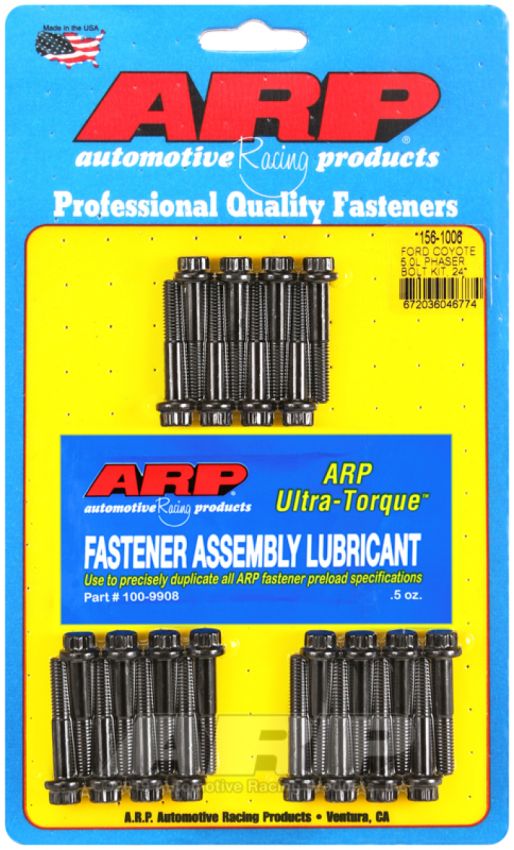 ARP ARP156-1006 Cam Phaser Retaining Bolt Kit For 5.0L Coyote