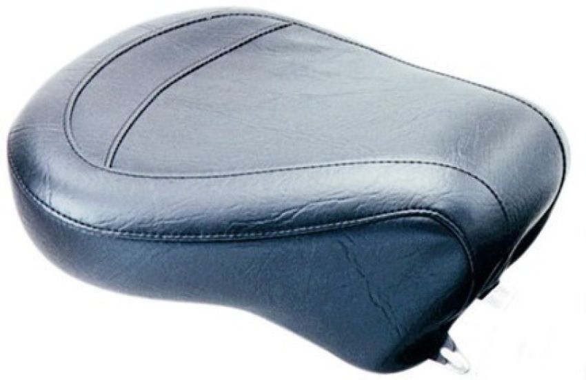 Mustang Motorcycle 75763 Mustang 58-84 Harley FX/FL Wide Touring Passenger Seat - Black